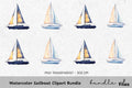 Sailboat Clipart Bundle