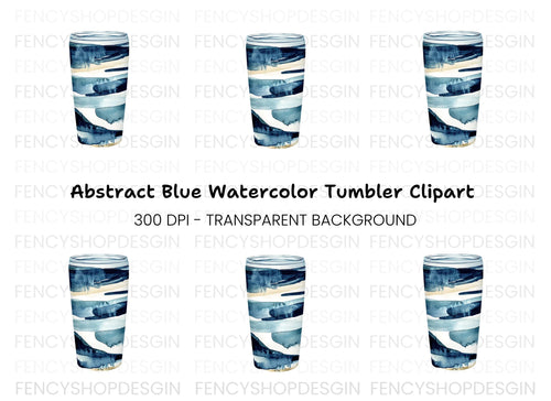 Abstract Tumbler Clipart Bundle