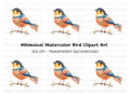 Charming Bird on Branch Clipart Bundle