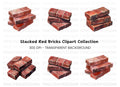 Brick Stacks Clipart Bundle