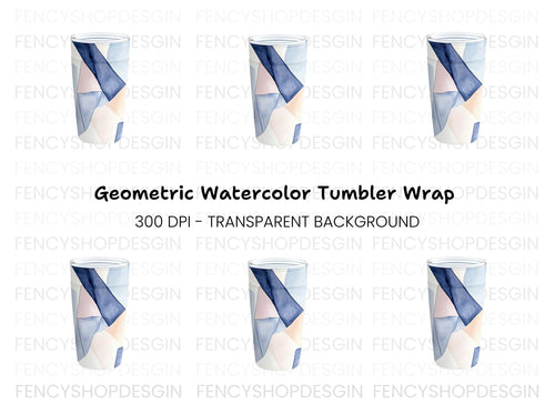 Abstract Tumbler Clipart Bundle
