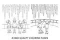 Winter Ice Skating Fun Coloring Books