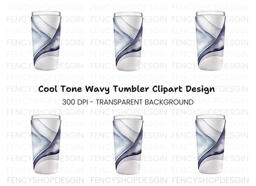 Abstract Tumbler Clipart Bundle