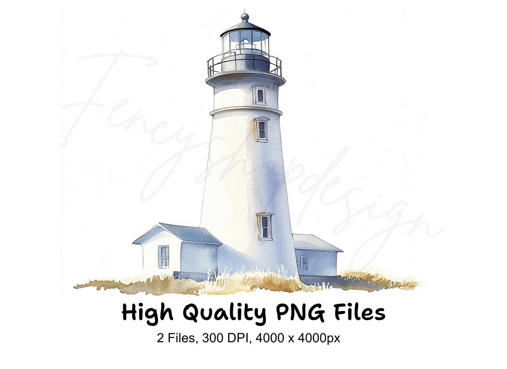 Lighthouse Coastal Clipart Bundle