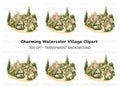 Charming English Village Clipart Bundle