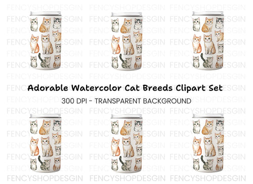 Adorable Kitten Clipart Bundle