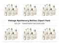 Apothecary Bottles Clipart Bundle