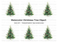Christmas Tree Clipart Bundle