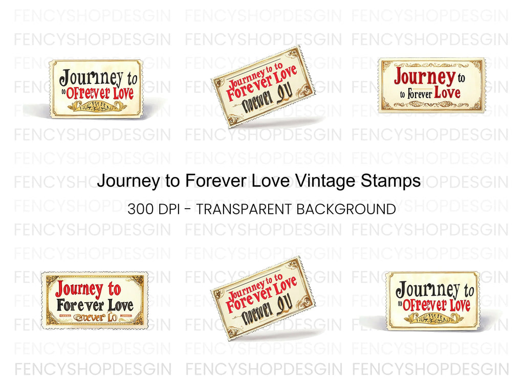 Journey to Forever Love Clipart Bundle