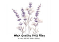 Lavender Clipart Bundle