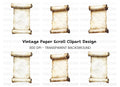 Vintage Scroll Clipart Bundle