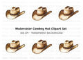 Cowboy Hat Clipart Bundle