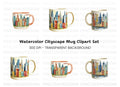 New York City Skyline Clipart Bundle