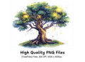 Enchanted Tree Clipart Bundle