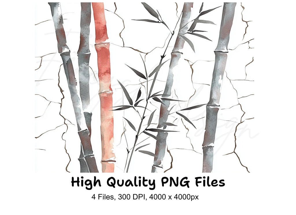 Bamboo Forest Clipart Bundle