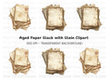 Distressed Pile Clipart Bundle