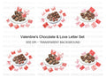 Chocolates and Love Notes Clipart Bundle