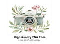 Vintage Camera Clipart Bundle