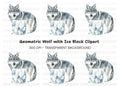 Wolf Ice Clipart Bundle