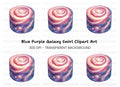 Galaxy Swirl Clipart Bundle