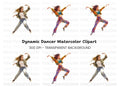 Dynamic Dancers Clipart Bundle