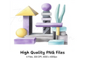 Abstract Geometric Clipart Bundle