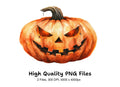 Spooky Jack Lantern Clipart Bundle