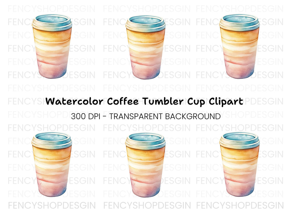 Coffee Cup Clipart Bundle