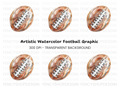 Vintage Football Sports Clipart Bundle
