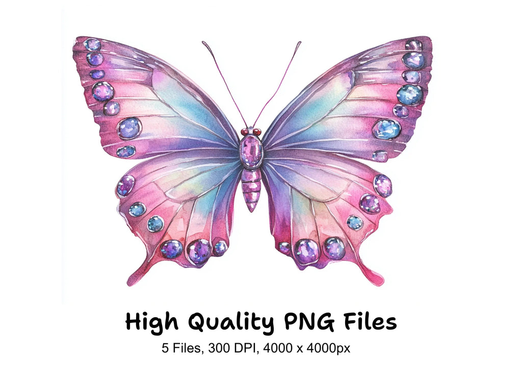 Butterfly Clipart Bundle