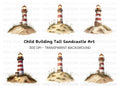 Coastal Lighthouse Clipart Bundle