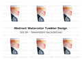 Abstract Tumbler Clipart Bundle
