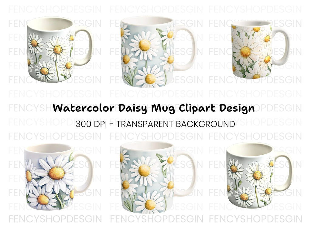 Daisy Clipart Bundle