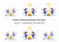 Fairies Collecting Stardust Clipart Bundle
