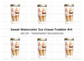 Delicious Ice Cream Cones Clipart Bundle