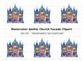 Gothic Church Clipart Bundle