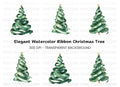Christmas Tree Clipart Bundle