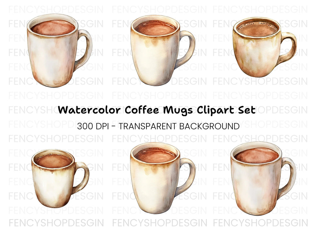 Hot Chocolate Clipart Bundle