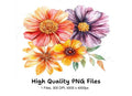Floral Bouquet Clipart Bundle
