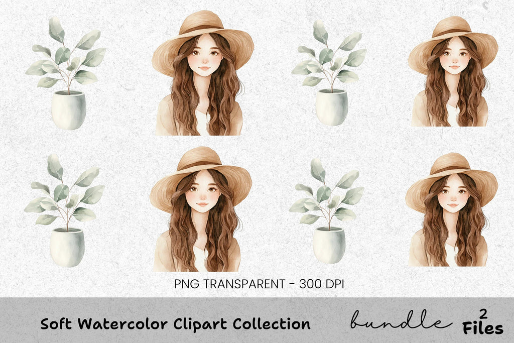 Soft Clipart Bundle