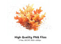 Autumn Leaves Clipart Bundle