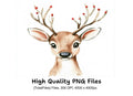 Cute Deer Clipart Bundle