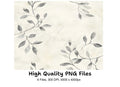 Botanical Seamless Pattern Clipart Bundle