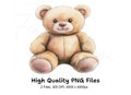 Cute Teddy Bear Clipart Bundle