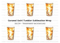 Abstract Golden Swirl Tumbler Clipart Bundle