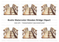 Wooden Bridge Clipart Bundle