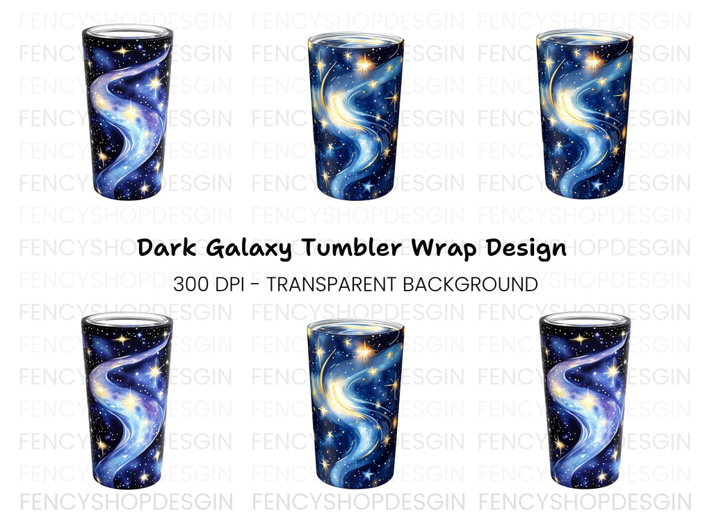 Cosmic Tumbler Clipart Bundle