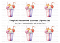 Ice Cream Milkshake Clipart Bundle