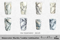 Marble Tumbler Clipart Bundle
