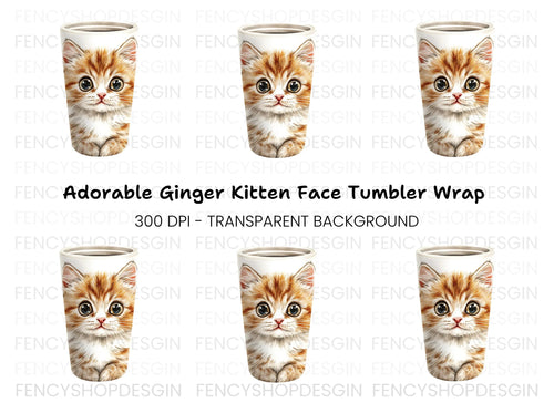 Adorable Fluffy Kitten Clipart Bundle